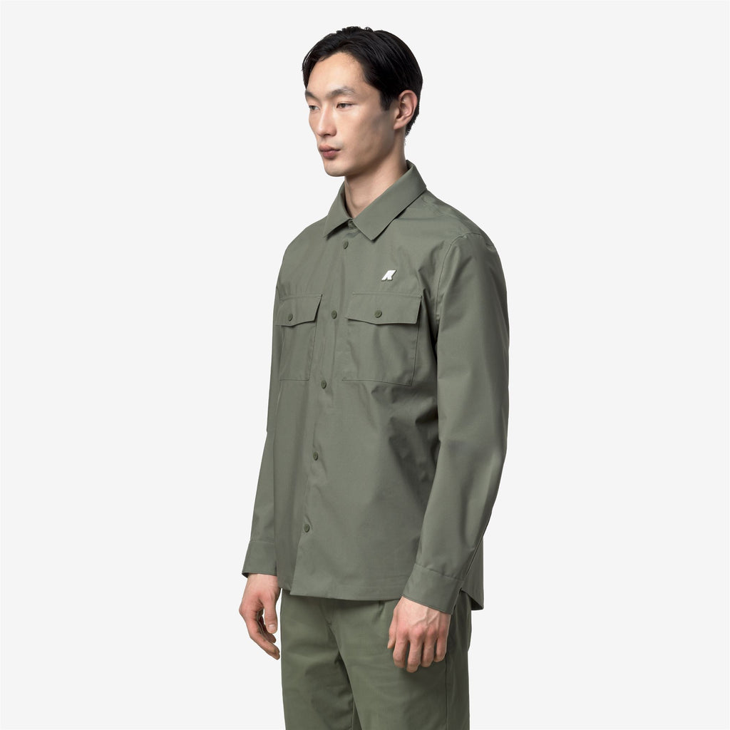 Jackets_Man_UMBERT STRETCH 2LAYERS_Short_Green Lichen - Commercial 5
