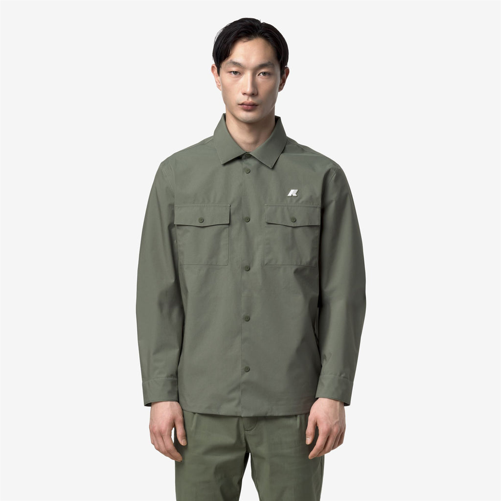Jackets_Man_UMBERT STRETCH 2LAYERS_Short_Green Lichen - Commercial 4
