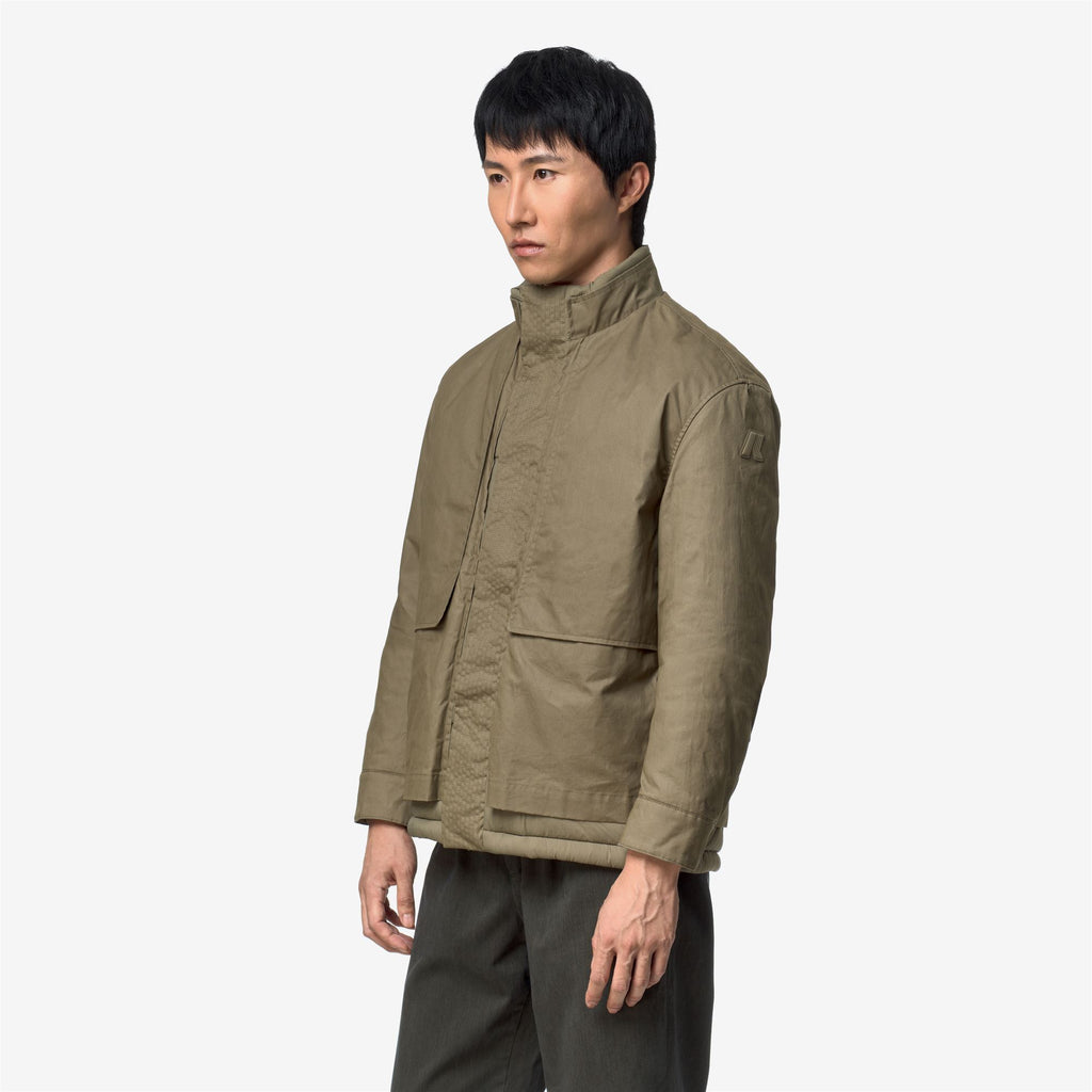 Jackets_Man_CARGI WAX COTTON NYLON_Short_Green Army - Commercial 5