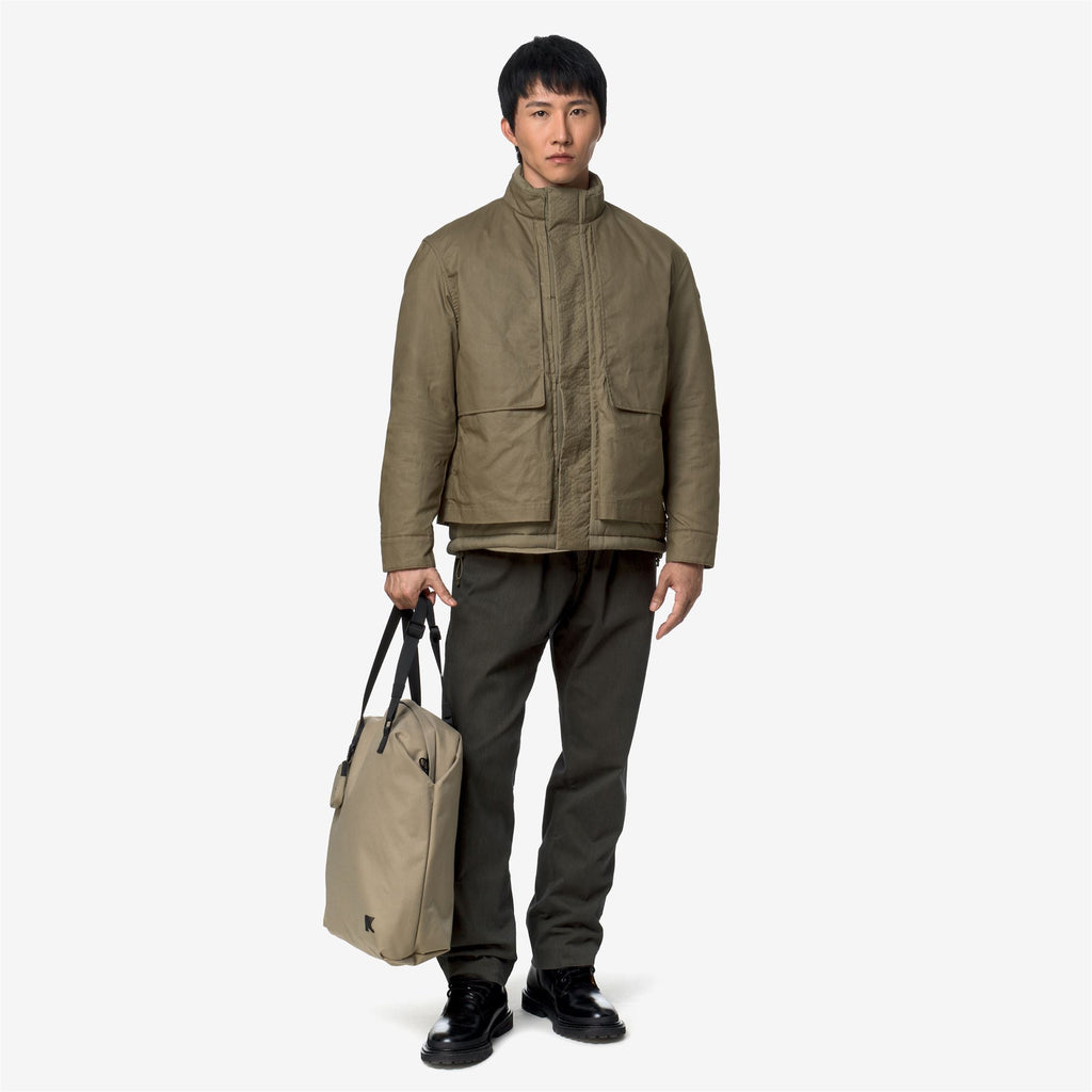 Jackets_Man_CARGI WAX COTTON NYLON_Short_Green Army - Commercial 7