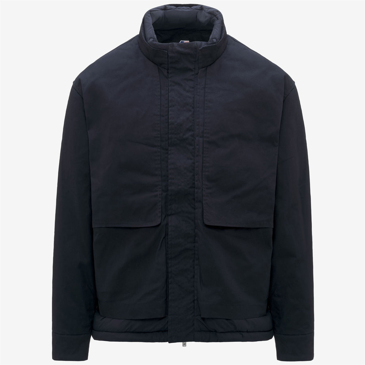 Jackets_Man_CARGI WAX COTTON NYLON_Short_Blue Depth - Commercial 1
