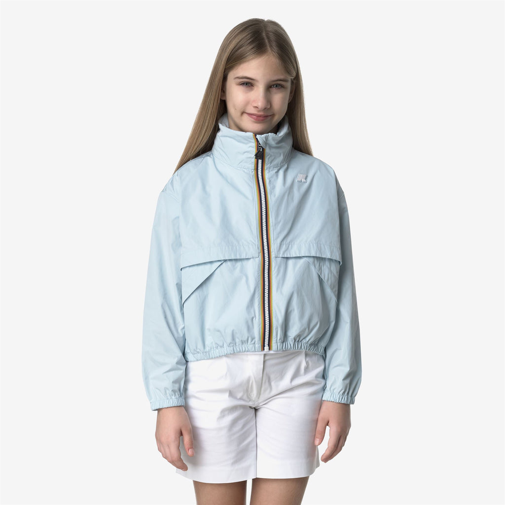 Jackets_GIRL_P. AUBETTE MEMORY TOUCH_Short_Blue Baby - Commercial 4