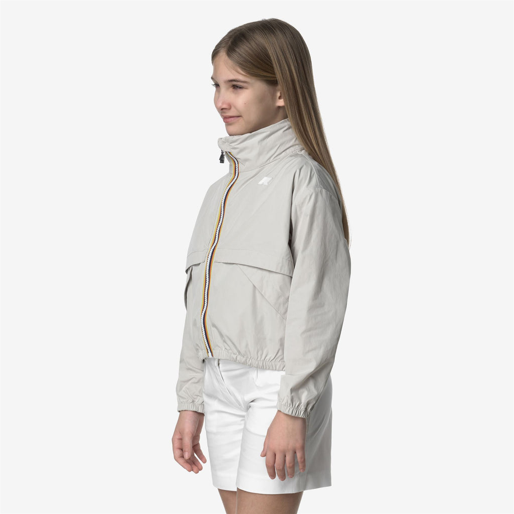 Jackets_GIRL_P. AUBETTE MEMORY TOUCH_Short_BEIGE LT - Commercial 5