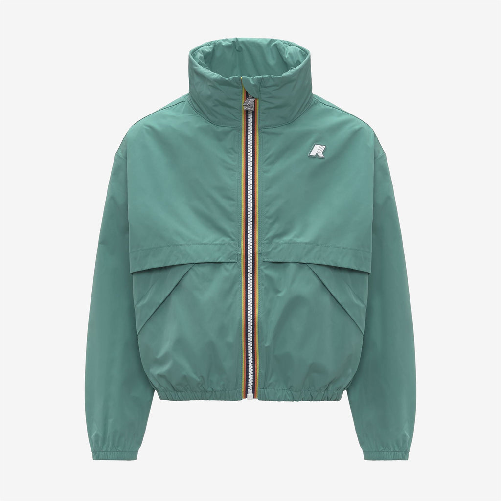 Jackets_Girl_P. AUBETTE MEMORY TOUCH_Short_Green Mine - Commercial 1