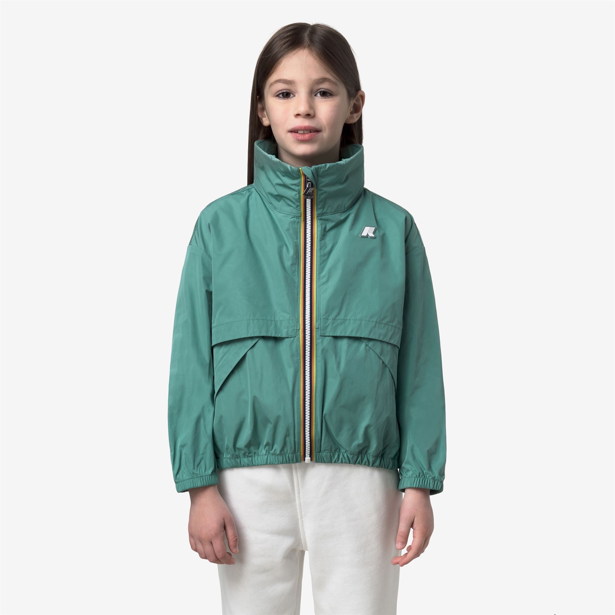 Jackets_Girl_P. AUBETTE MEMORY TOUCH_Short_Green Mine - Commercial 4