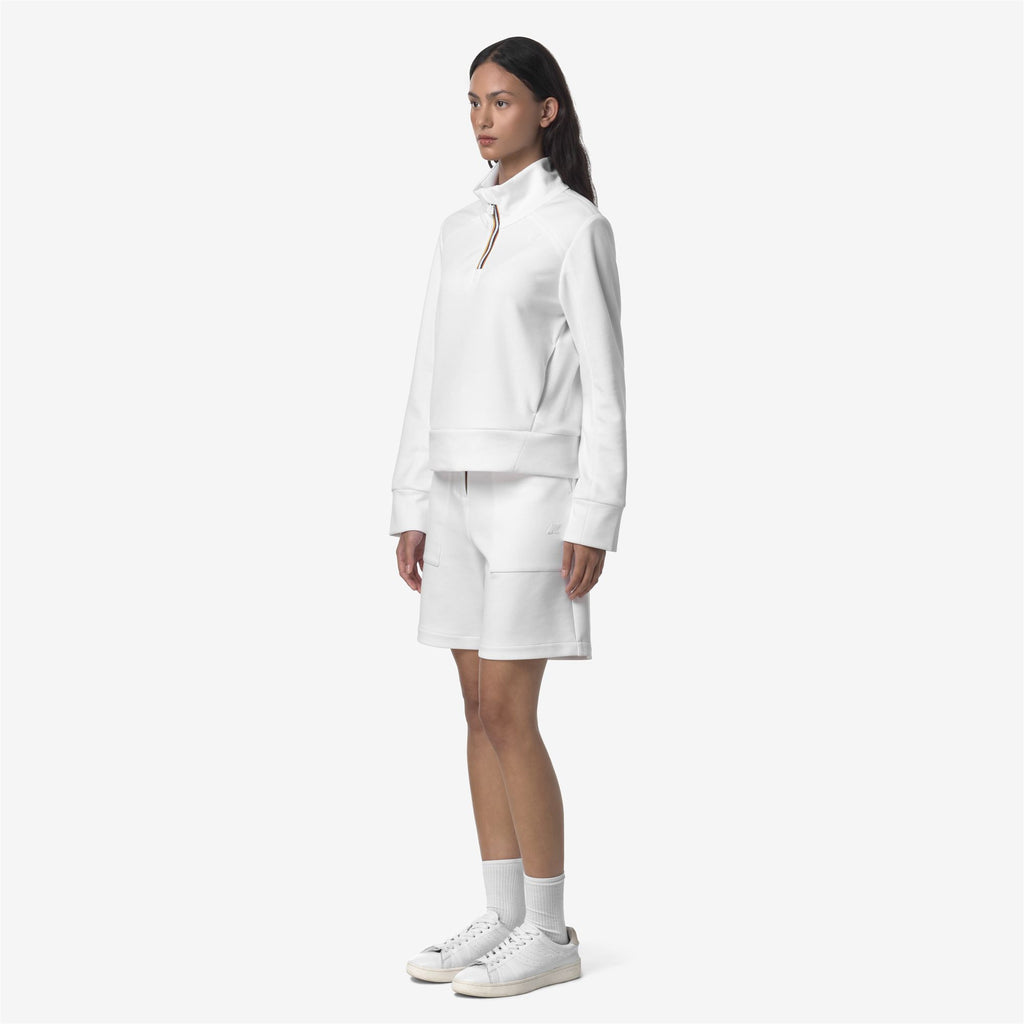 Shorts_WOMAN_JELENE LIGHT SPACER_Fatigue_White - Commercial 5
