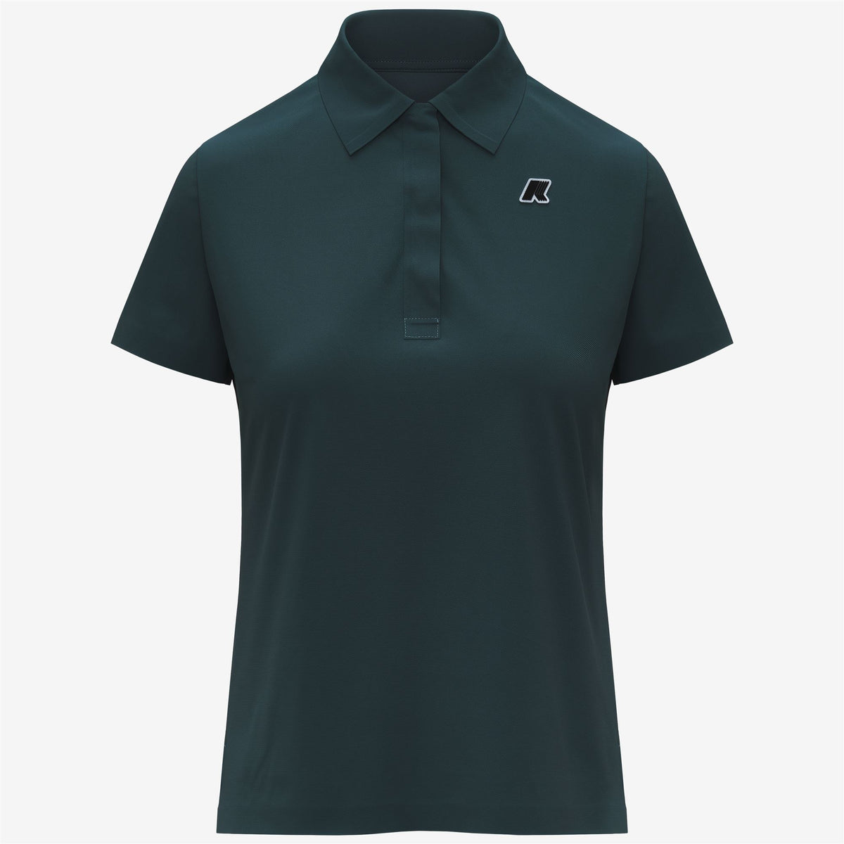 Active Jerseys_Woman_BIRDIE GOLF_Polo Shirt_Green Dk Jungle - Commercial 1