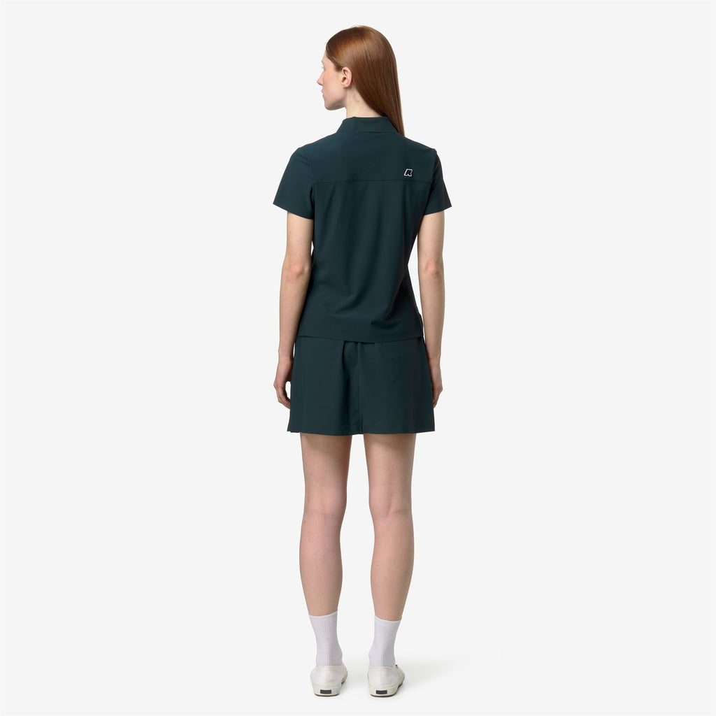 Active Jerseys_Woman_BIRDIE GOLF_Polo Shirt_Green Dk Jungle - Commercial 6