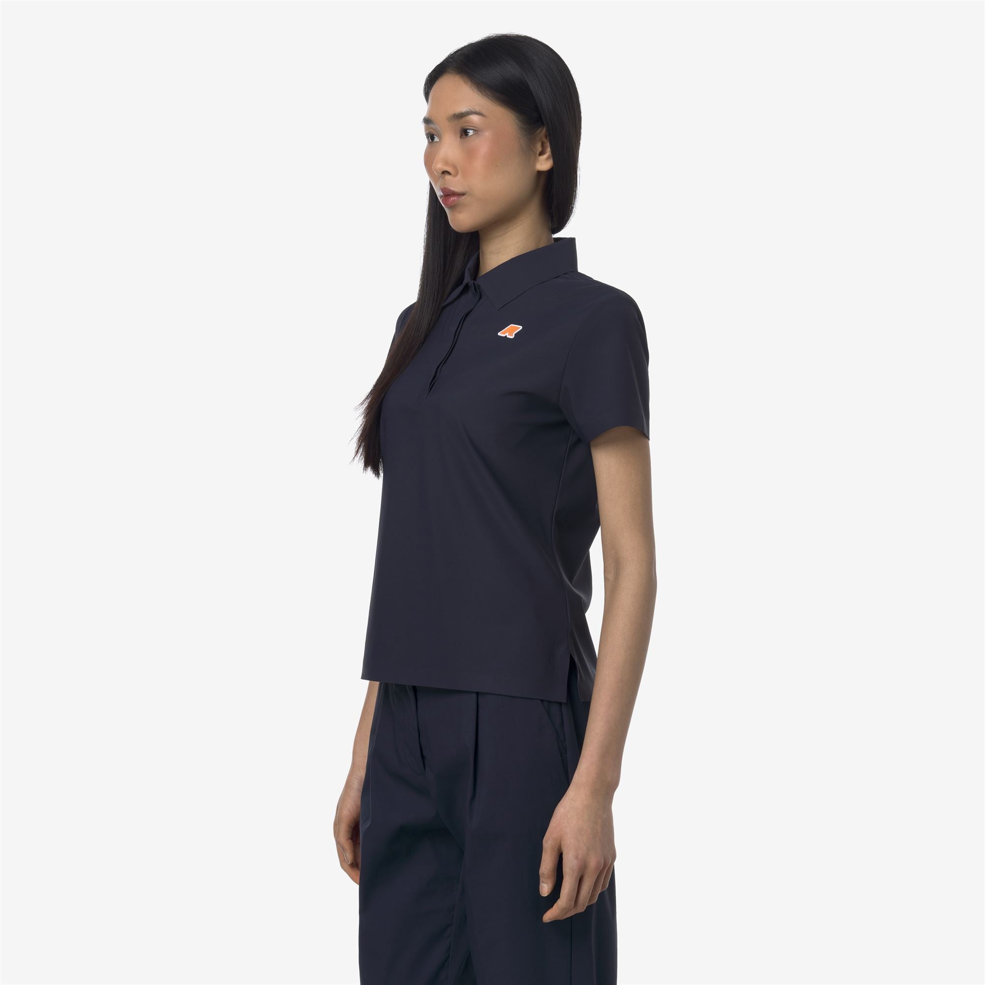 Active Jerseys_WOMAN_BIRDIE GOLF_Polo Shirt_Blue Depth - Commercial 5