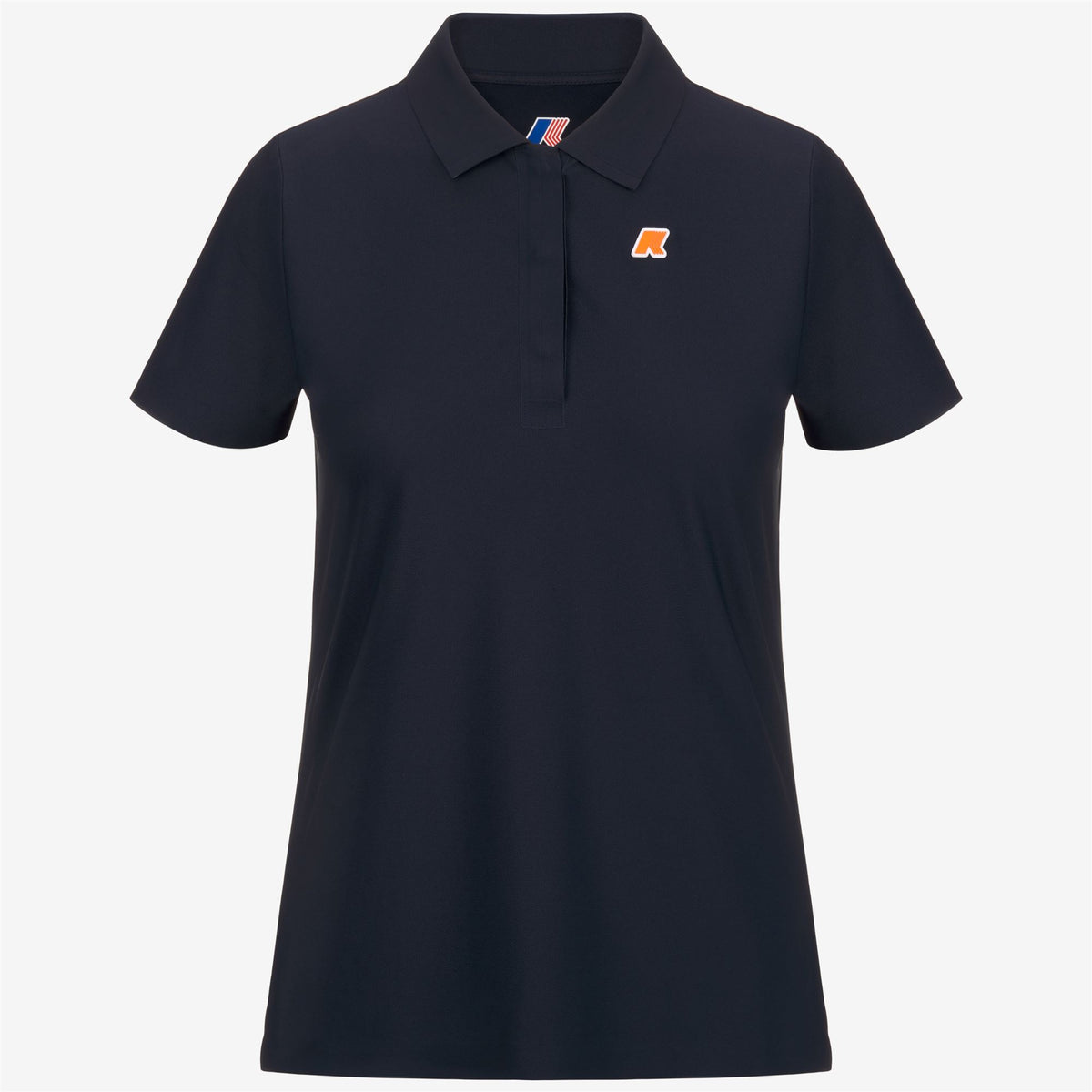 Active Jerseys_WOMAN_BIRDIE GOLF_Polo Shirt_Blue Depth - Commercial 1