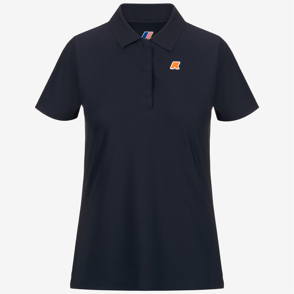 Active Jerseys_WOMAN_BIRDIE GOLF_Polo Shirt_Blue Depth - Commercial 1