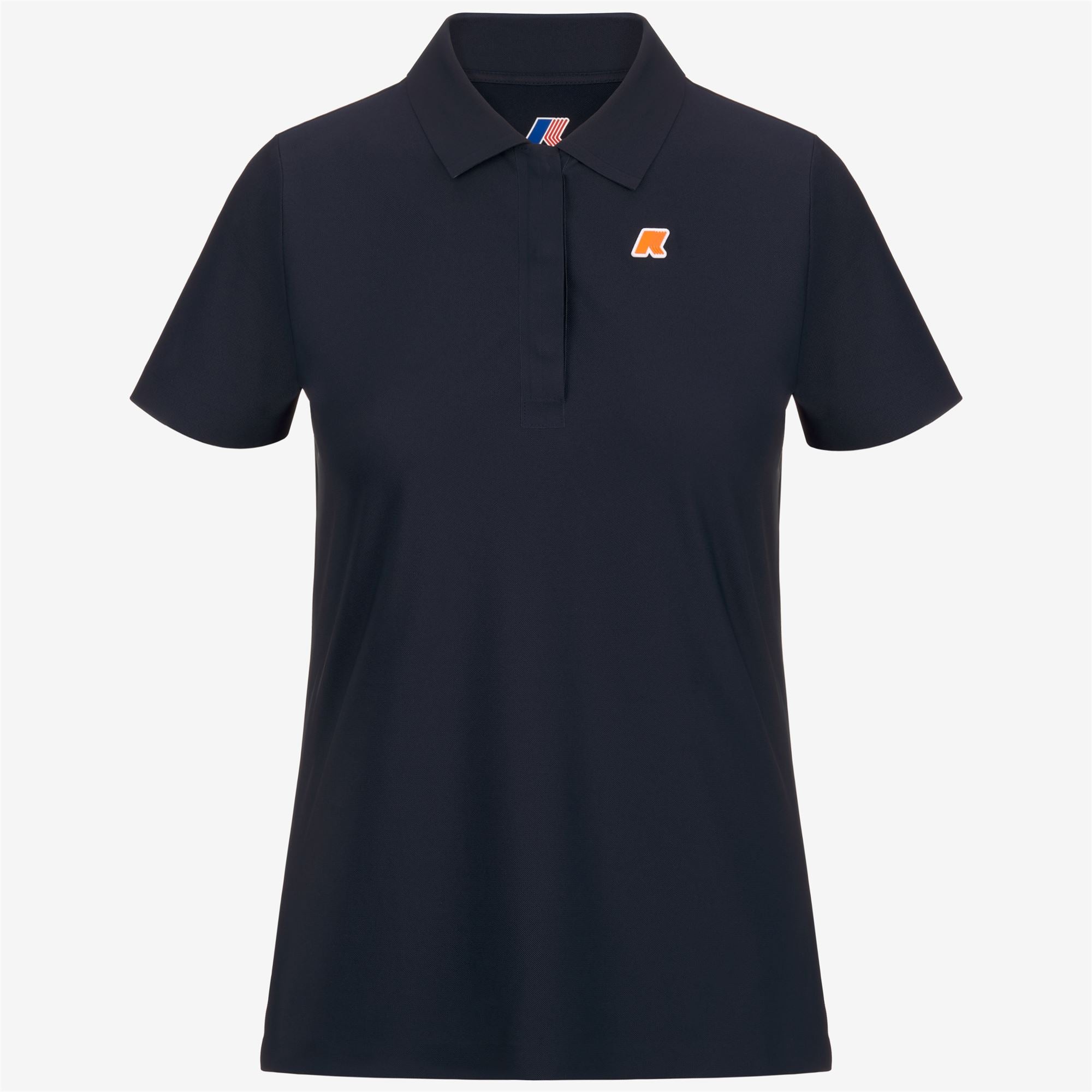 Active Jerseys_WOMAN_BIRDIE GOLF_Polo Shirt_Blue Depth - Commercial 1