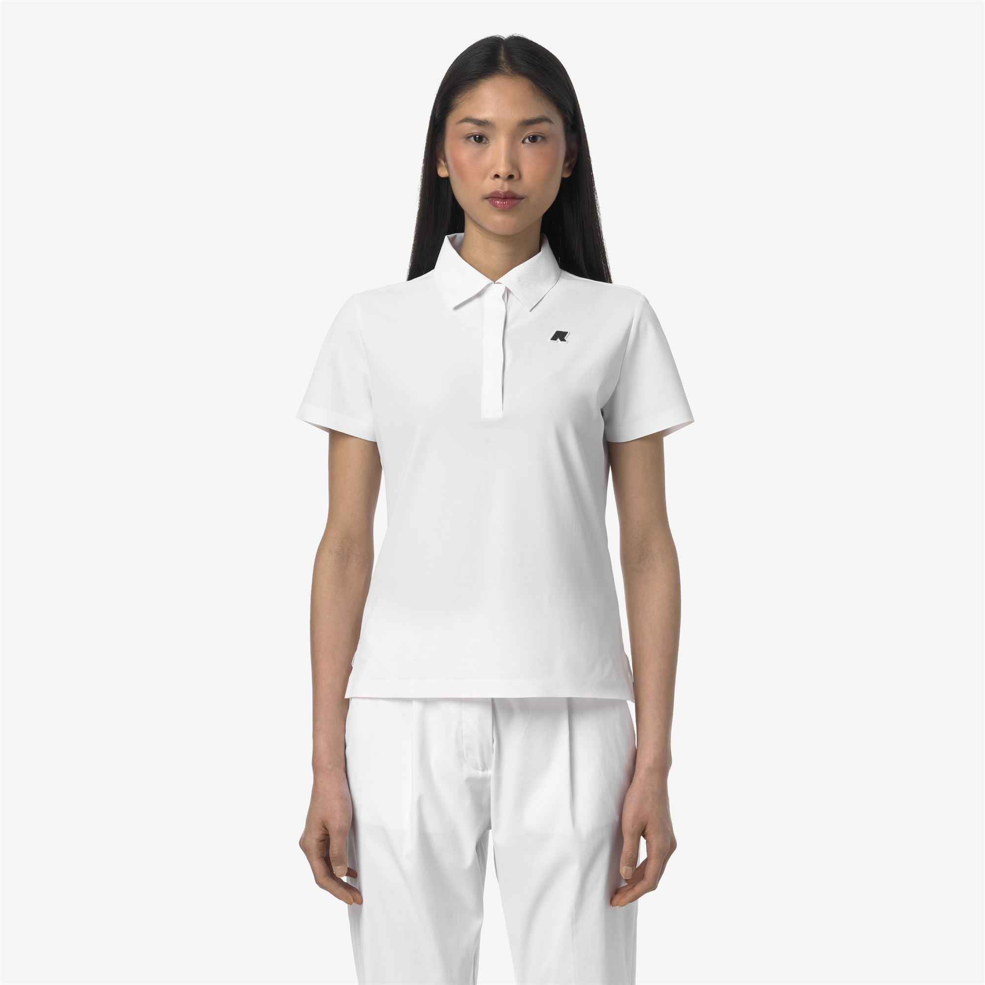Active Jerseys_WOMAN_BIRDIE GOLF_Polo Shirt_White Bright - Commercial 4