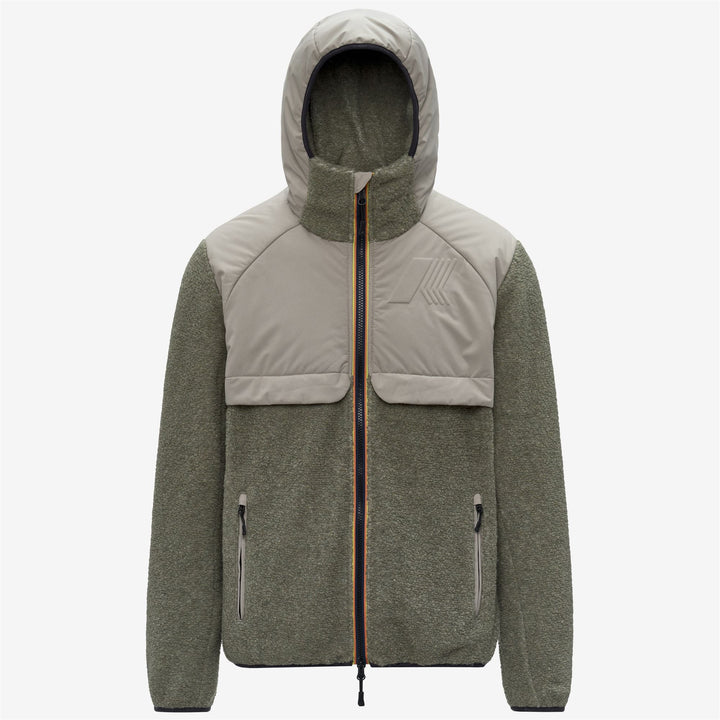 BAUGES W POLAR - Fleece - Jacket - Man - GREEN OAK 1