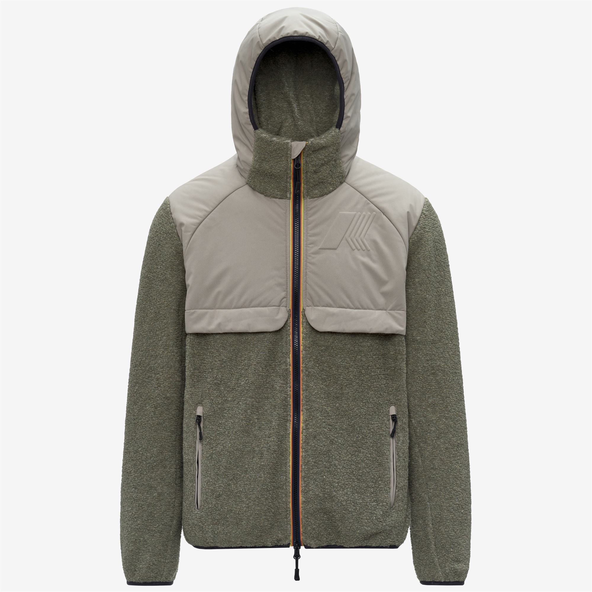 Fleece_MAN_BAUGES W POLAR_Jacket_Green Oak - Commercial 1