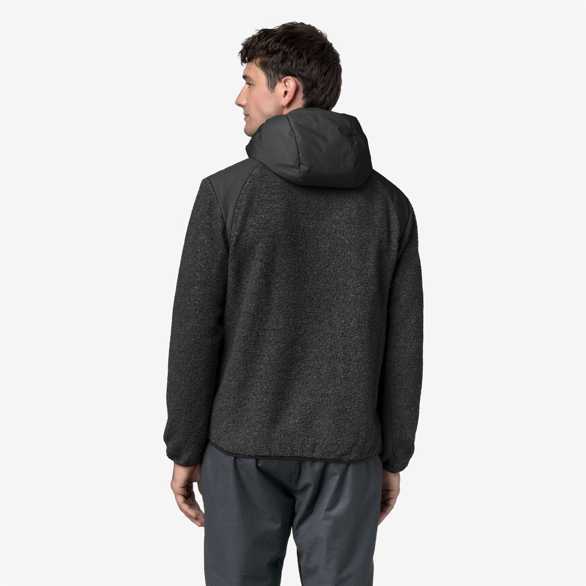 Fleece_MAN_BAUGES W POLAR_Jacket_Black Pure - Commercial 6