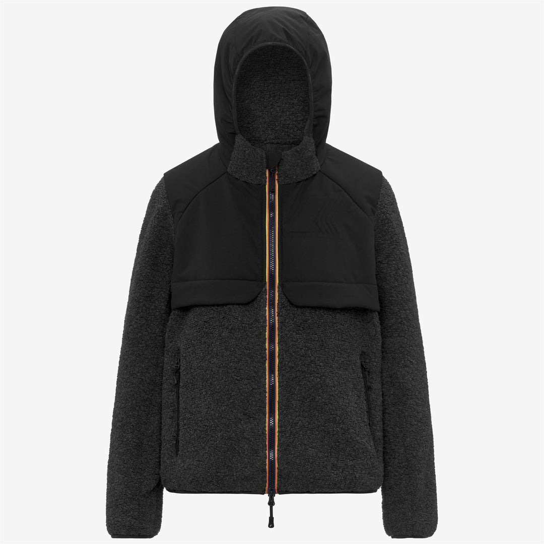 BAUGES W POLAR Felpe Giacca Uomo Black Pure main