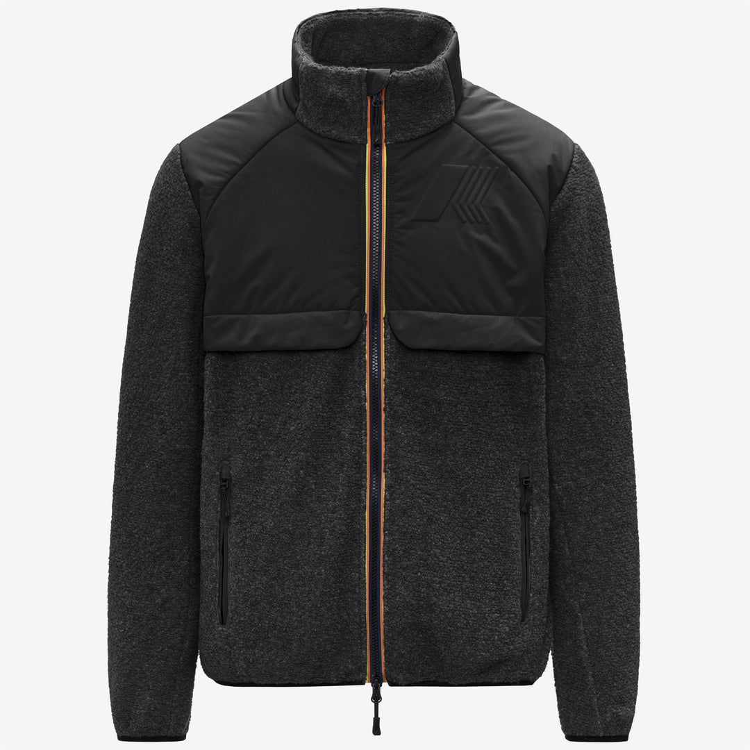 BORNES W POLAR Felpe Giacca Uomo Black Pure main