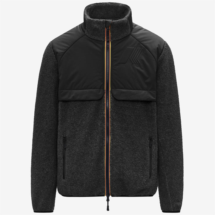 BORNES W POLAR Felpe Giacca Uomo Black Pure 5