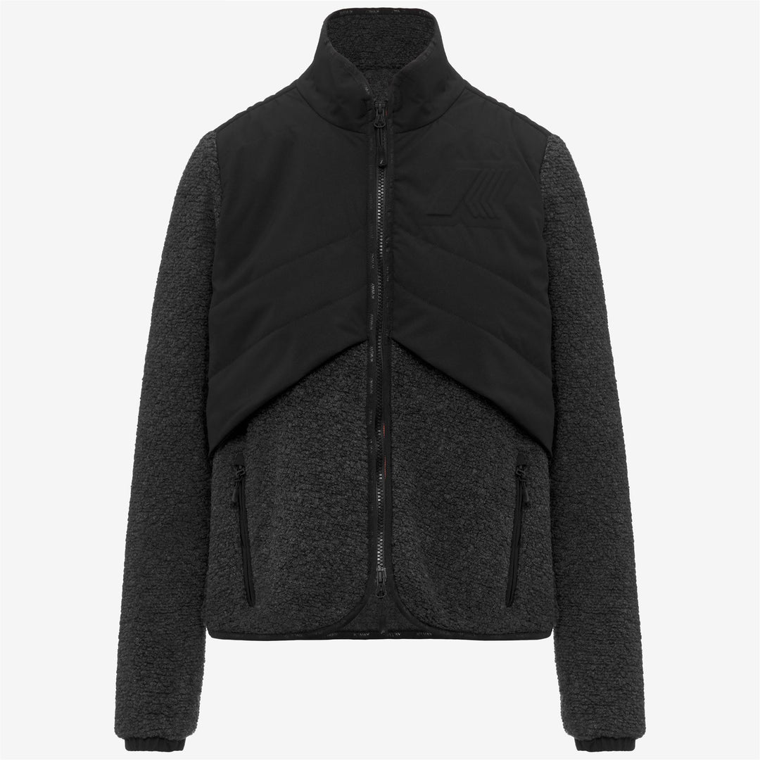 LUBERON W POLAR - Fleece - Jacket - Woman - BLACK PURE 01