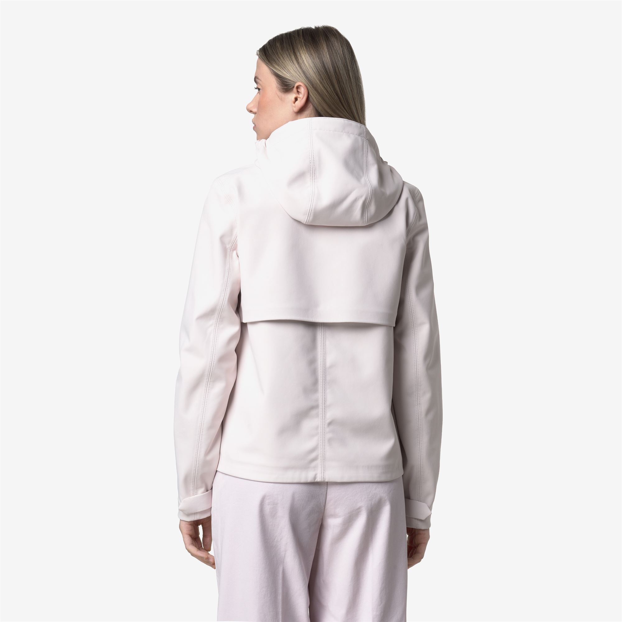 Jackets_WOMAN_MILA BONDED_Short_Rose Hushed - Blue Depth - Commercial 6