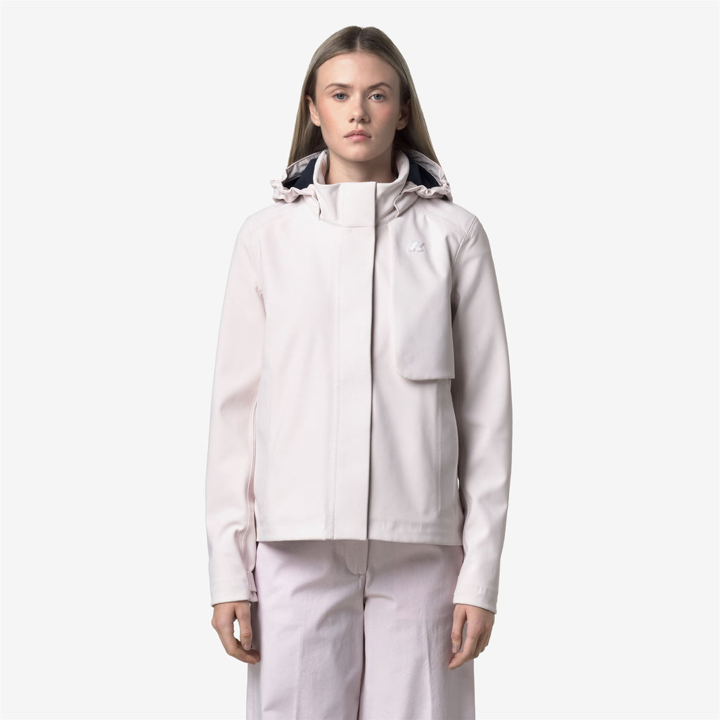 Jackets_WOMAN_MILA BONDED_Short_Rose Hushed - Blue Depth - Commercial 4