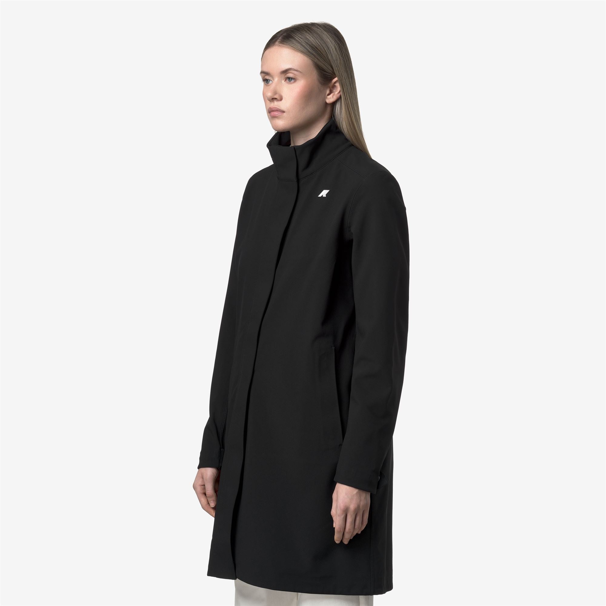 Jackets_WOMAN_DUKESSE BONDED_3/4 Length_Black Pure - Blue Depth - Commercial 5