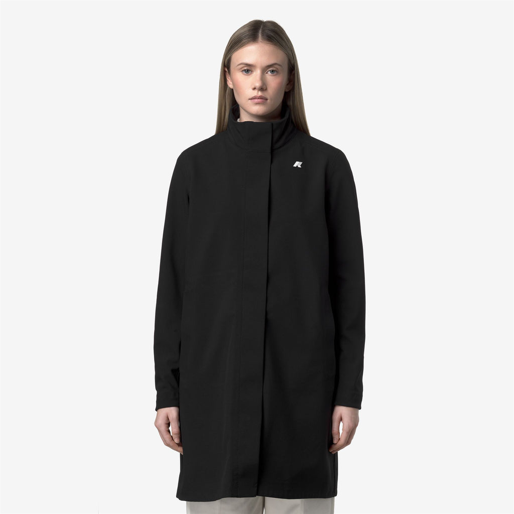 Jackets_WOMAN_DUKESSE BONDED_3/4 Length_Black Pure - Blue Depth - Commercial 3