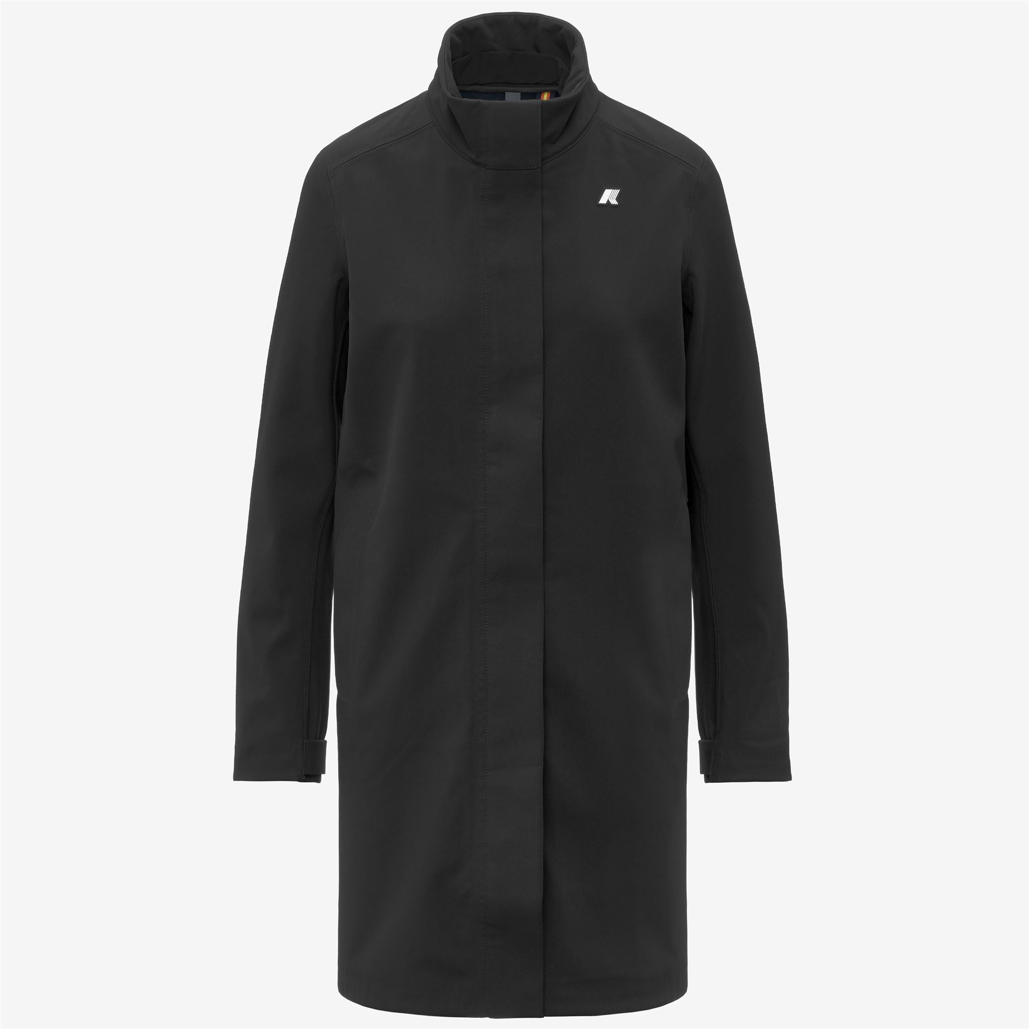 Jackets_WOMAN_DUKESSE BONDED_3/4 Length_Black Pure - Blue Depth - Commercial 1