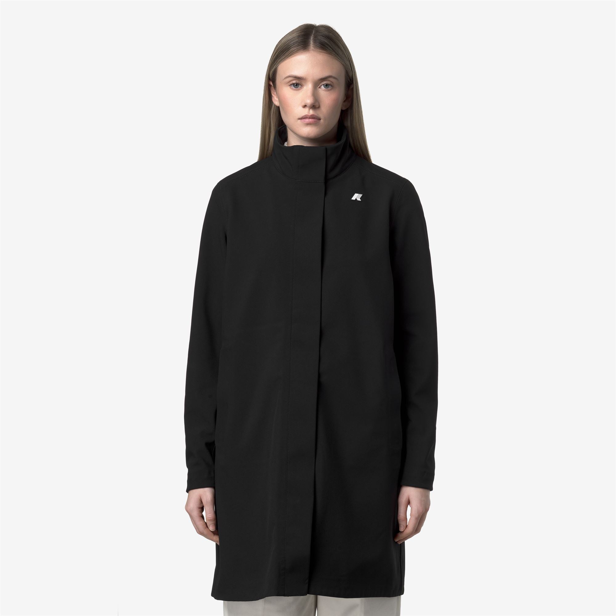 Jackets_WOMAN_DUKESSE BONDED_3/4 Length_Black Pure - Blue Depth - Commercial 4