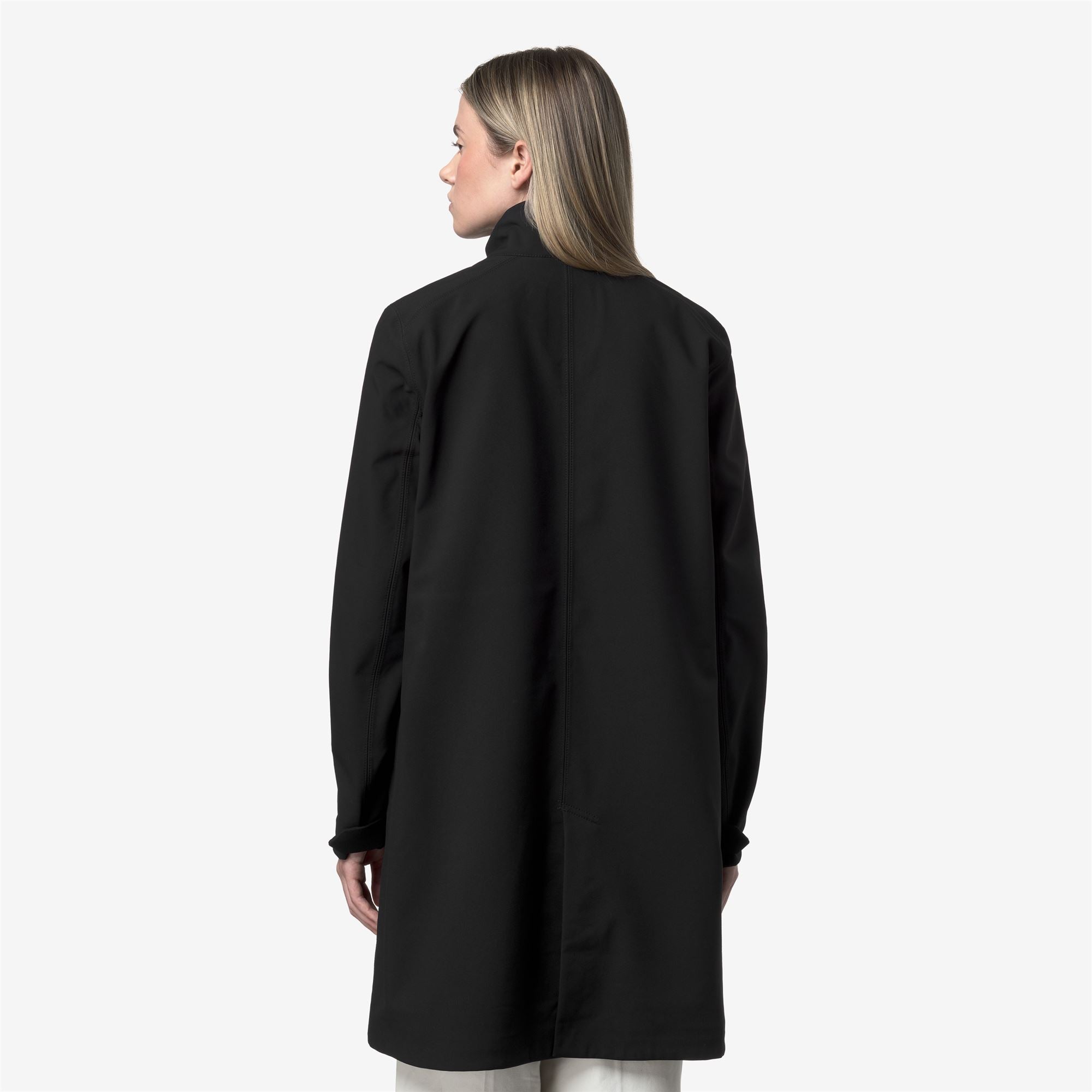 Jackets_WOMAN_DUKESSE BONDED_3/4 Length_Black Pure - Blue Depth - Commercial 6
