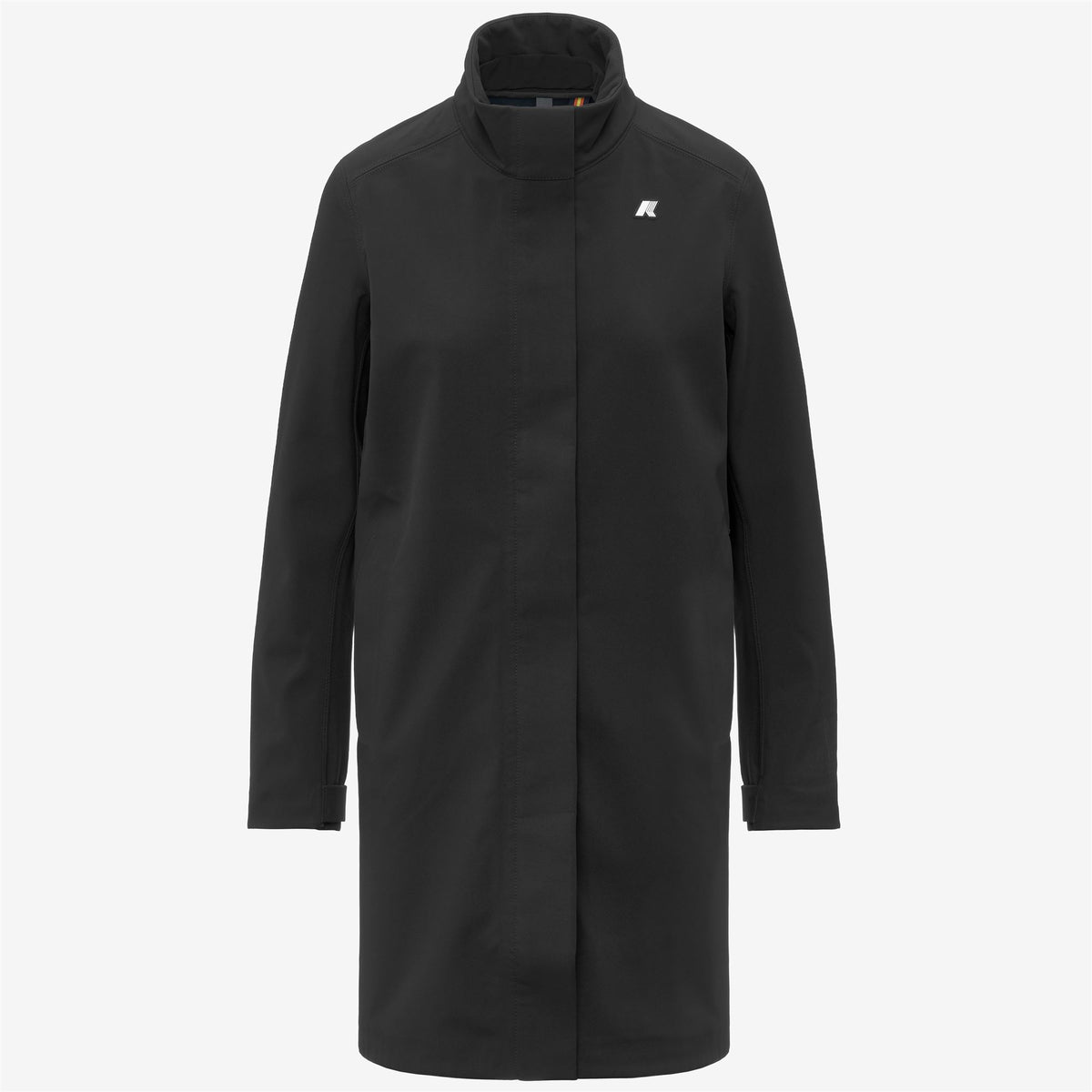 Jackets_WOMAN_DUKESSE BONDED_3/4 Length_Black Pure - Blue Depth - Commercial 1