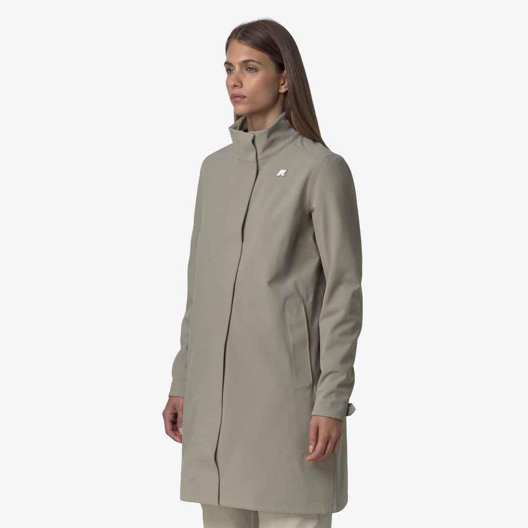 Green Women's 3/4 Length Waterproof Jacket main