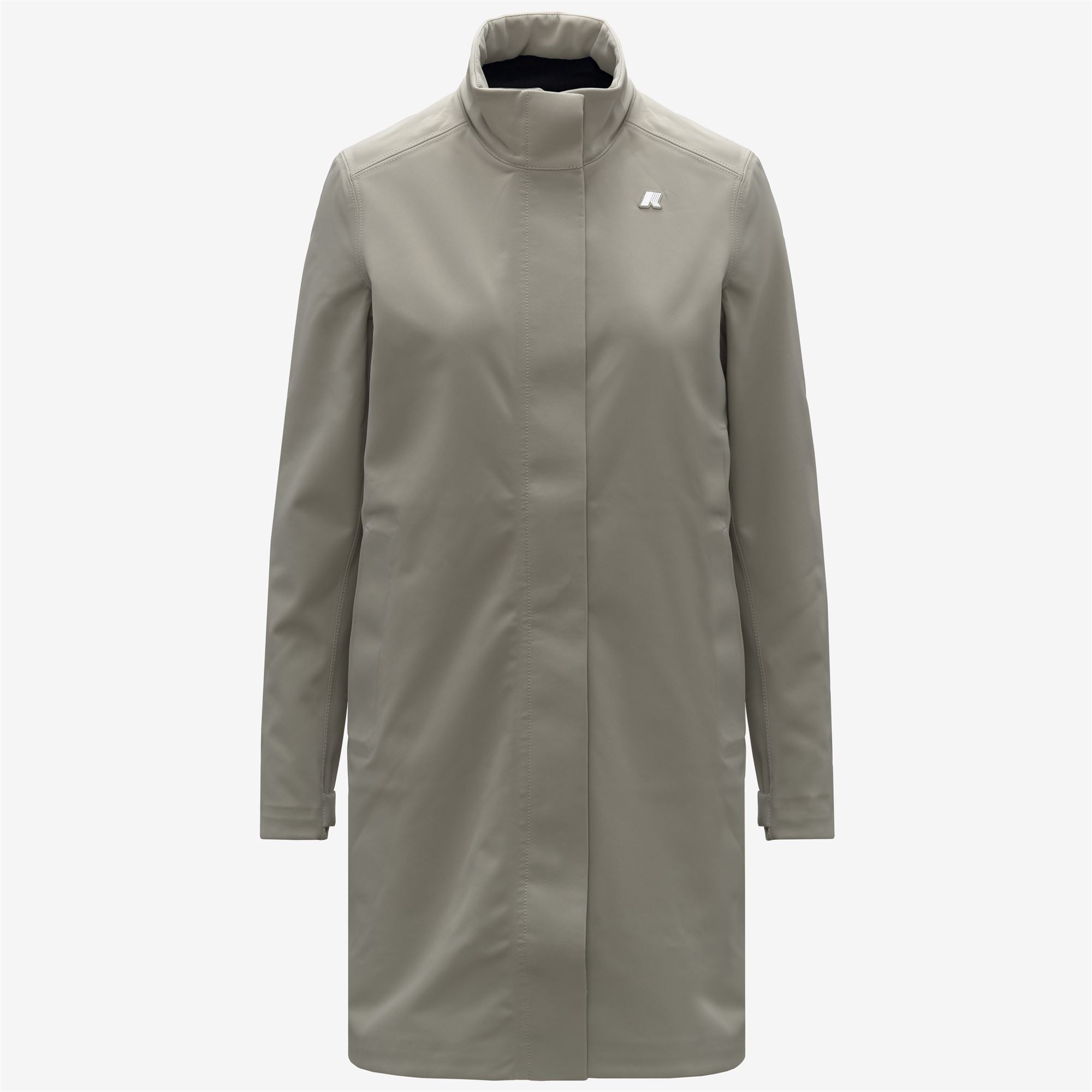 Jackets_WOMAN_DUKESSE BONDED_3/4 Length_Green Oak - Blue Depth - Commercial 1