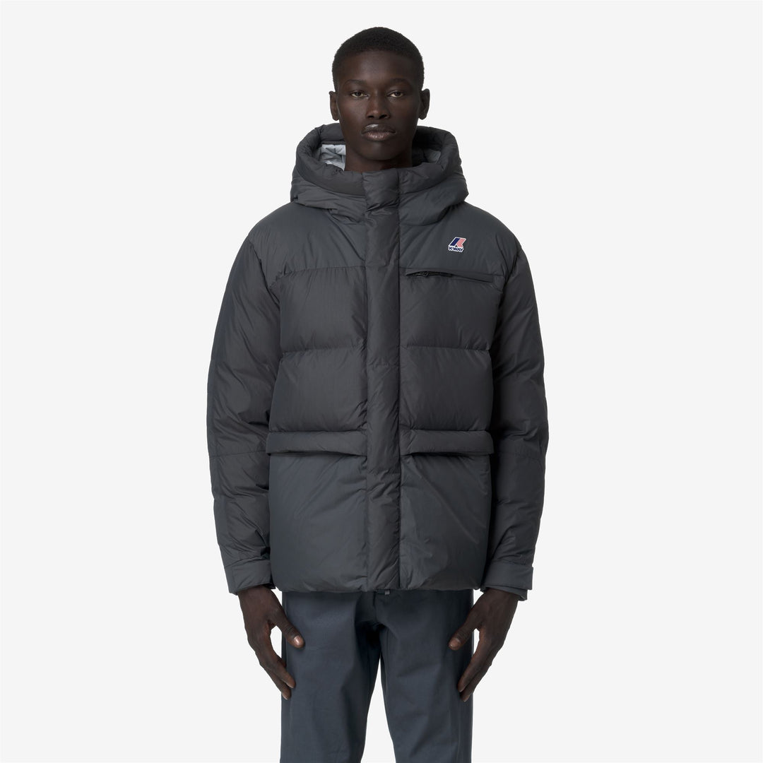 Chaqueta de plumón aislante unisex gris para clima frío main