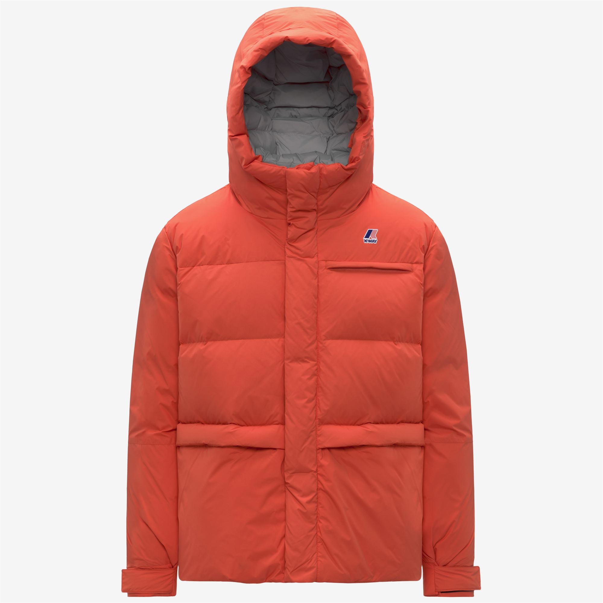 Jackets_UNISEX_LE VRAI 4.0 AURELE HEAVY WARM_Mid_Orange Fiesta - Commercial 1
