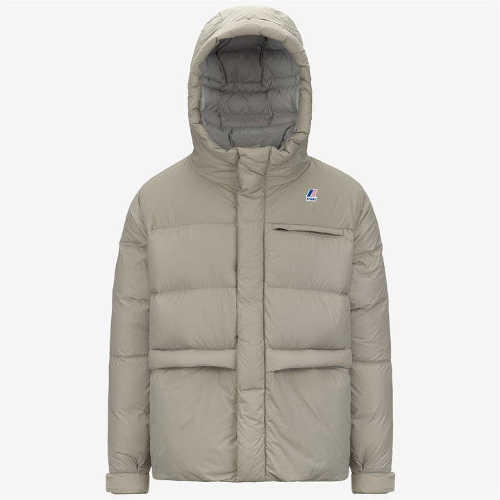 Chaqueta unisex de plumón medio de roble verde para clima frío 1