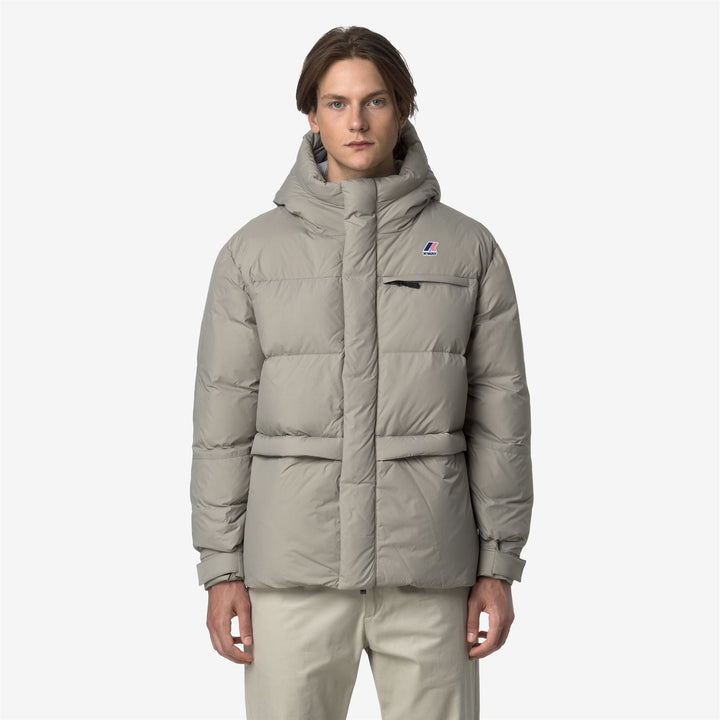 Chaqueta unisex de plumón medio de roble verde para clima frío 3