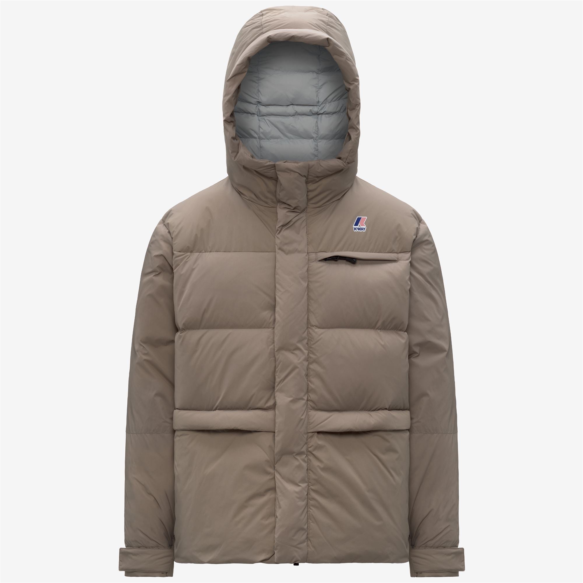 Jackets_UNISEX_LE VRAI 4.0 AURELE HEAVY WARM_Mid_Beige Taupe - Commercial 1