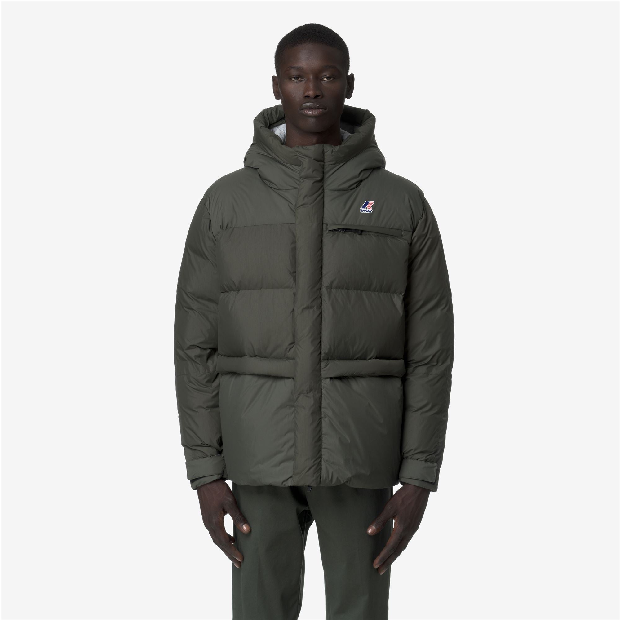 Jackets_UNISEX_LE VRAI 4.0 AURELE HEAVY WARM_Mid_GREEN BLACKISH - Commercial 4