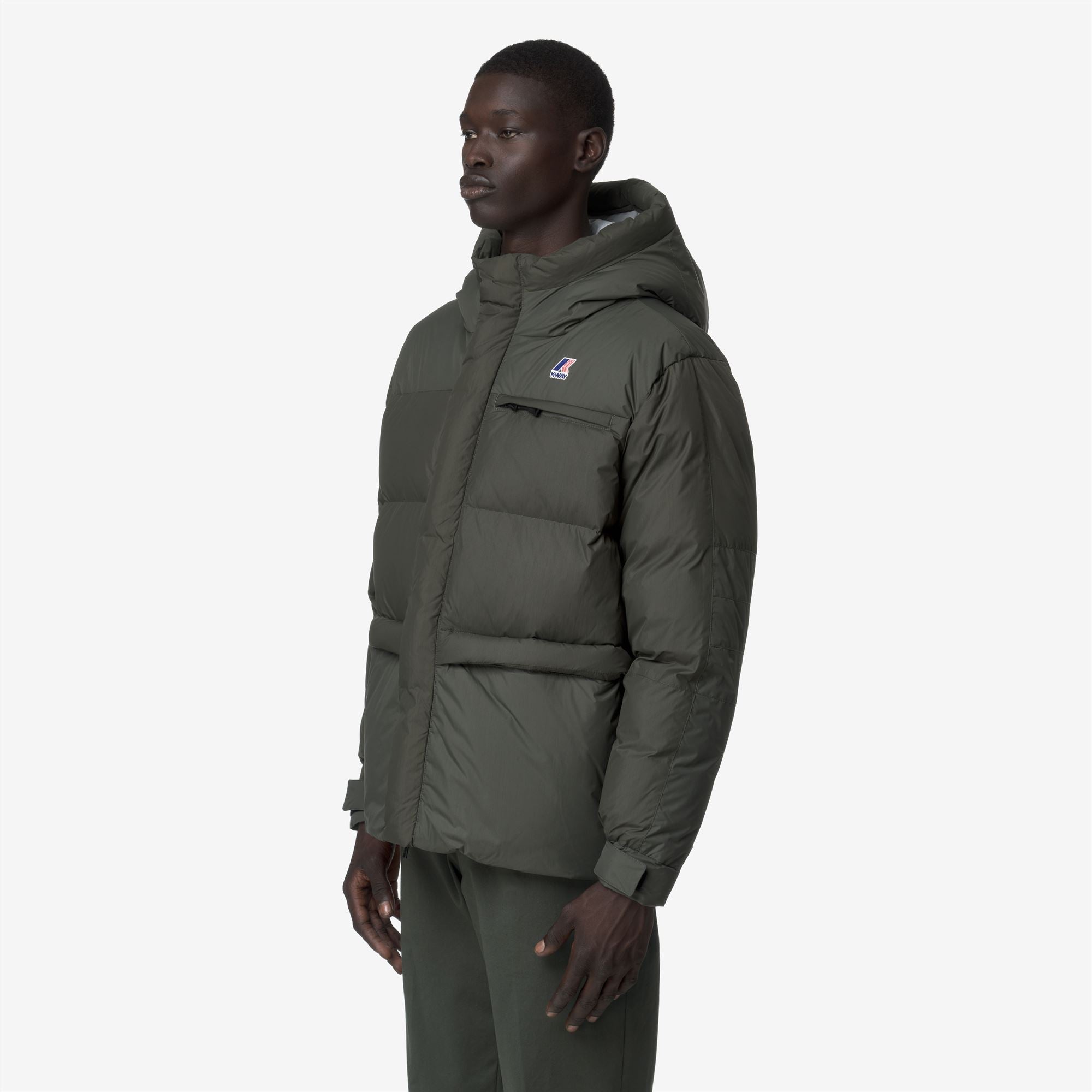 Jackets_UNISEX_LE VRAI 4.0 AURELE HEAVY WARM_Mid_GREEN BLACKISH - Commercial 5