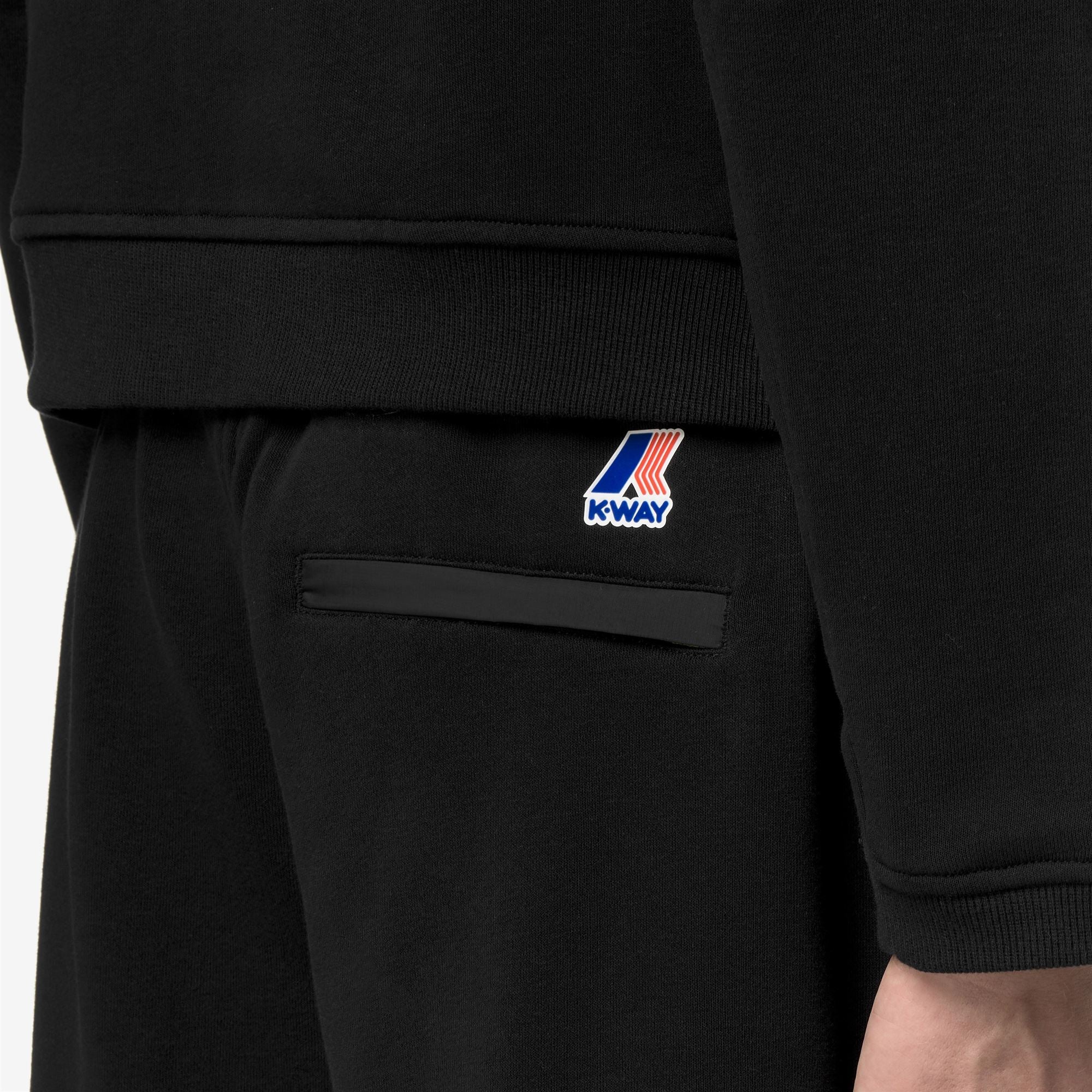 Pants_UNISEX_PHILBERT POLY COTTON EAST_Sport Trousers_Black Pure - Black Pure - Commercial 7