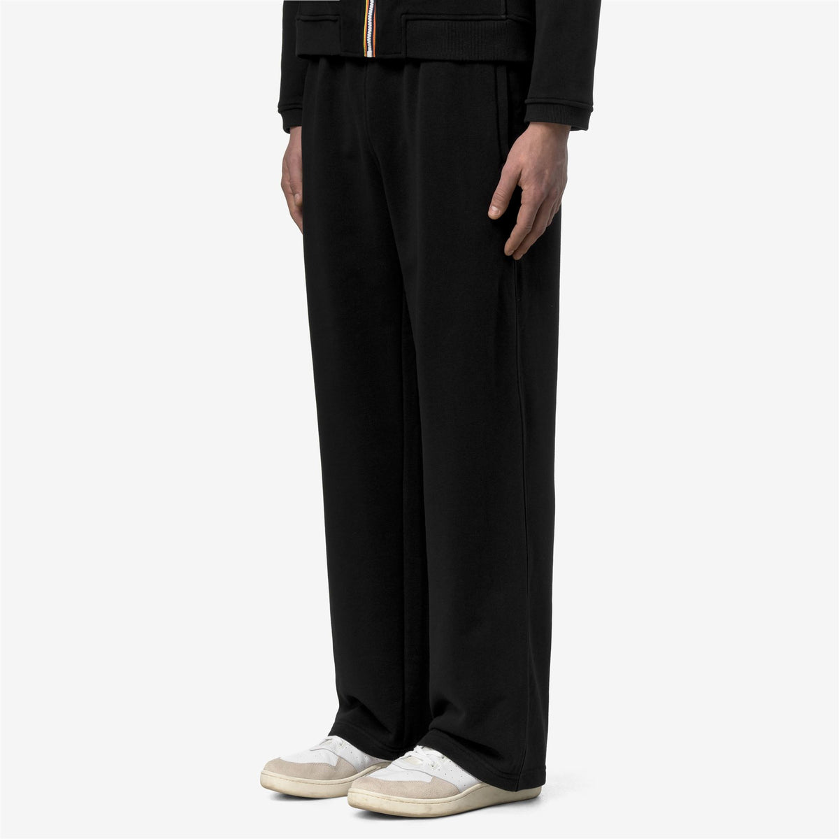 Pants_UNISEX_PHILBERT POLY COTTON EAST_Sport Trousers_Black Pure - Black Pure - Commercial 5