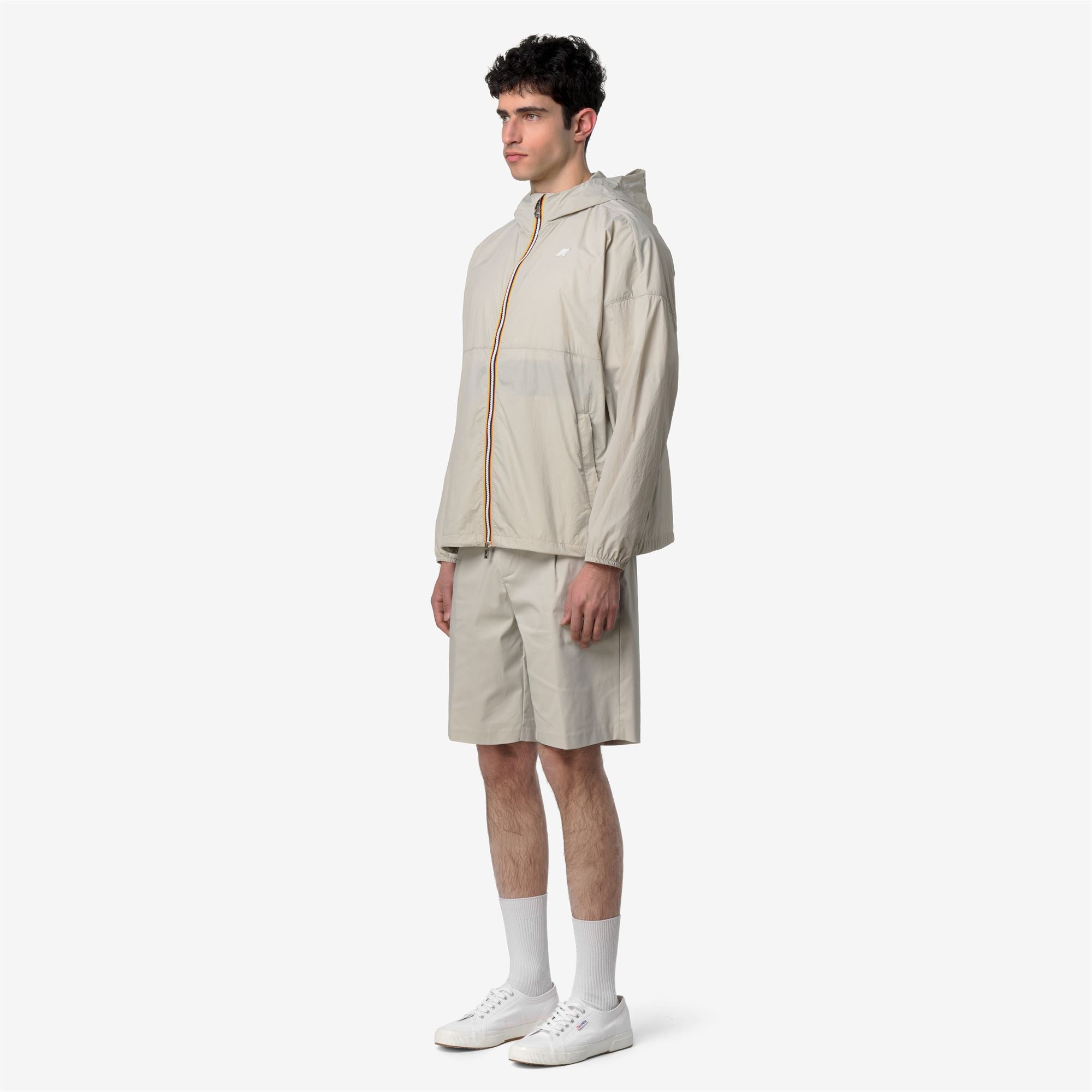 Jackets_Man_GAMALIEUL ULTRALIGHT AF_Short_BEIGE LT - Commercial 5