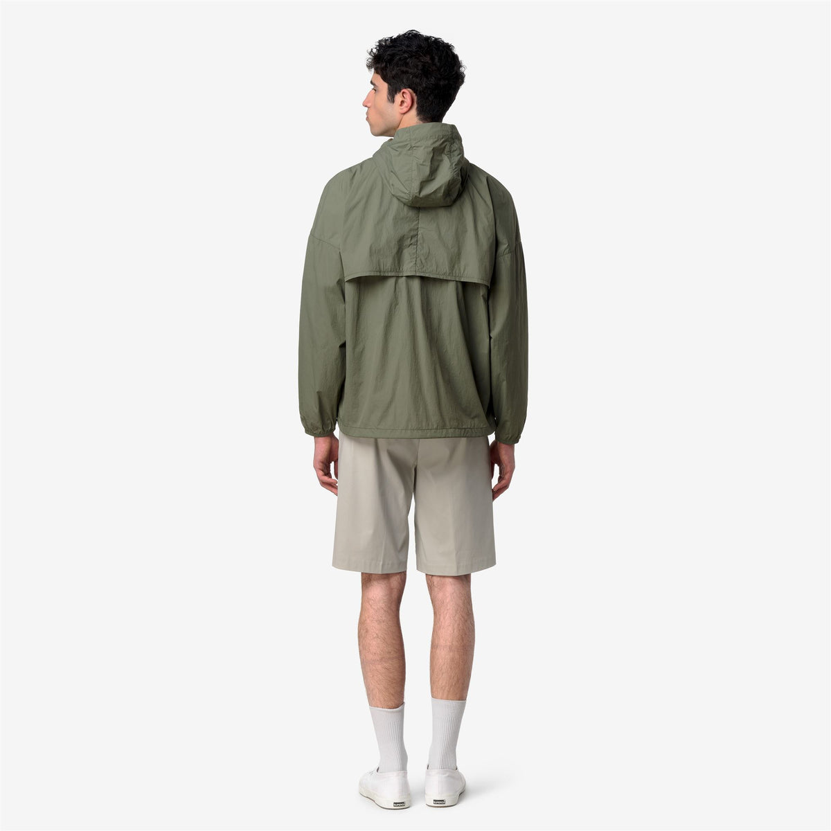 Jackets_Man_GAMALIEUL ULTRALIGHT AF_Short_Green Lichen - Commercial 6