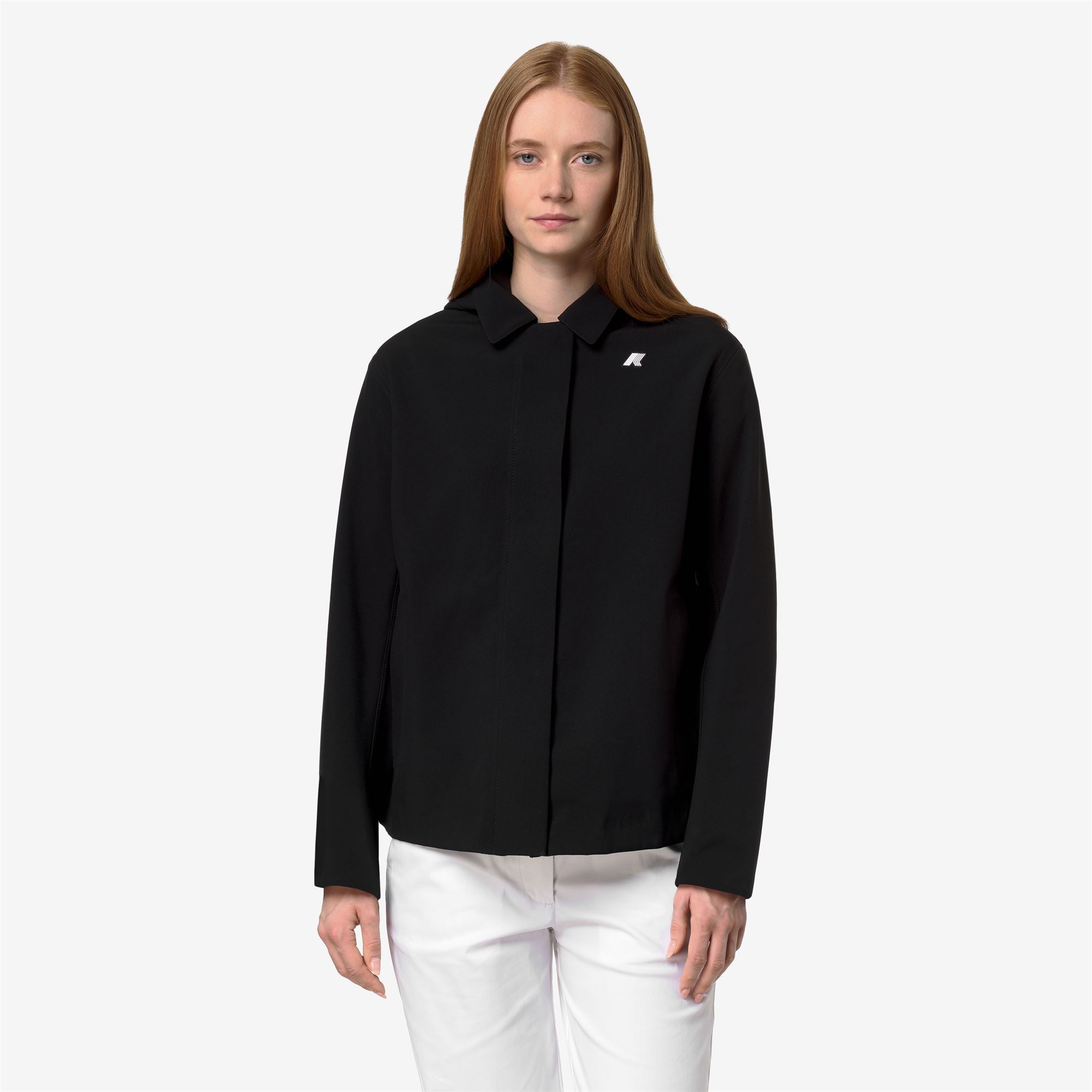 Jackets_Woman_BLEIZOU BONDED_Mid_Black P-Blue D - Commercial 4