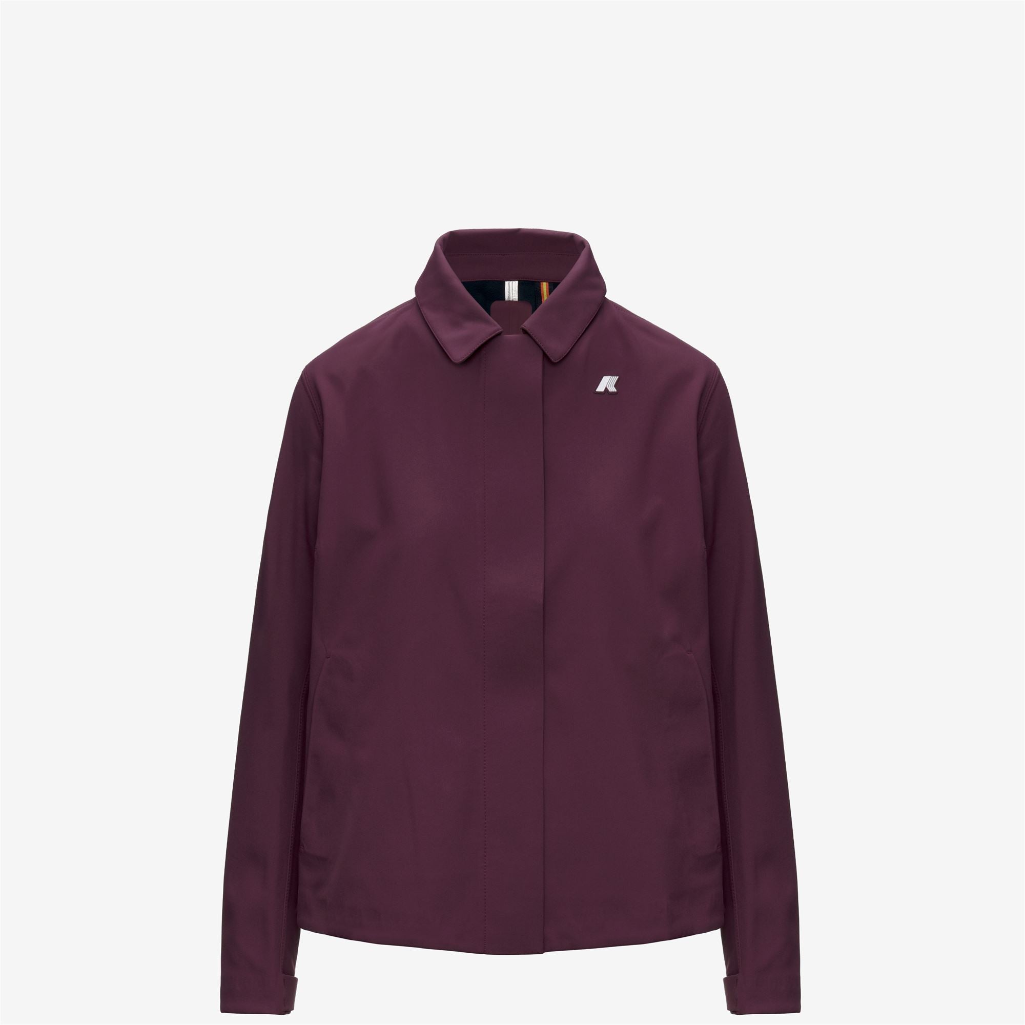 Jackets_Woman_BLEIZOU BONDED_Mid_Violet Mauve Wine - Blue Depth - Commercial 2
