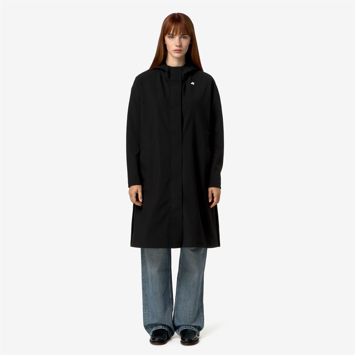 Jackets_Woman_STEPHALE BONDED_3/4 Length_Black P-Blue D - Commercial 4