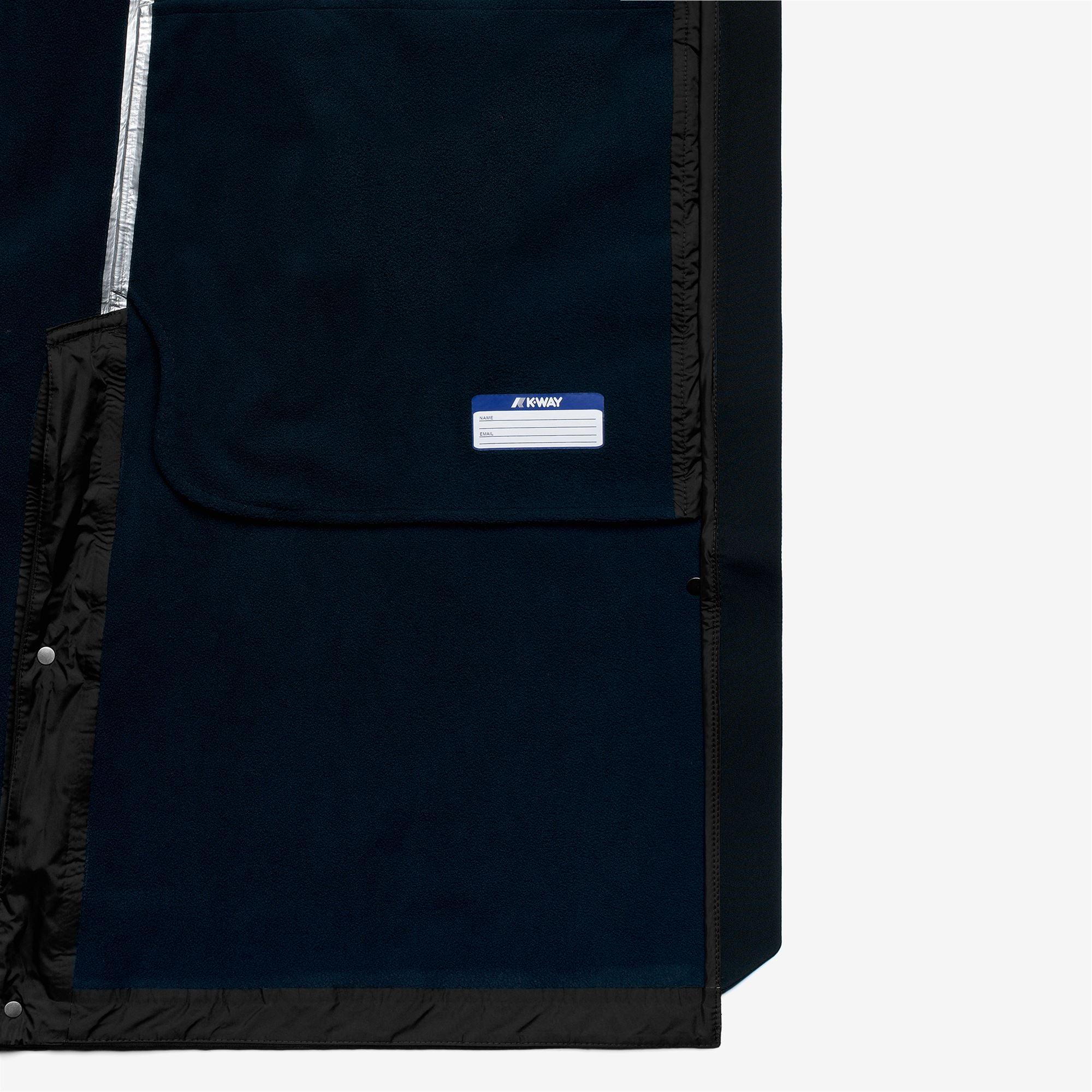 Jackets_Woman_STEPHALE BONDED_3/4 Length_Black P-Blue D - Commercial 2