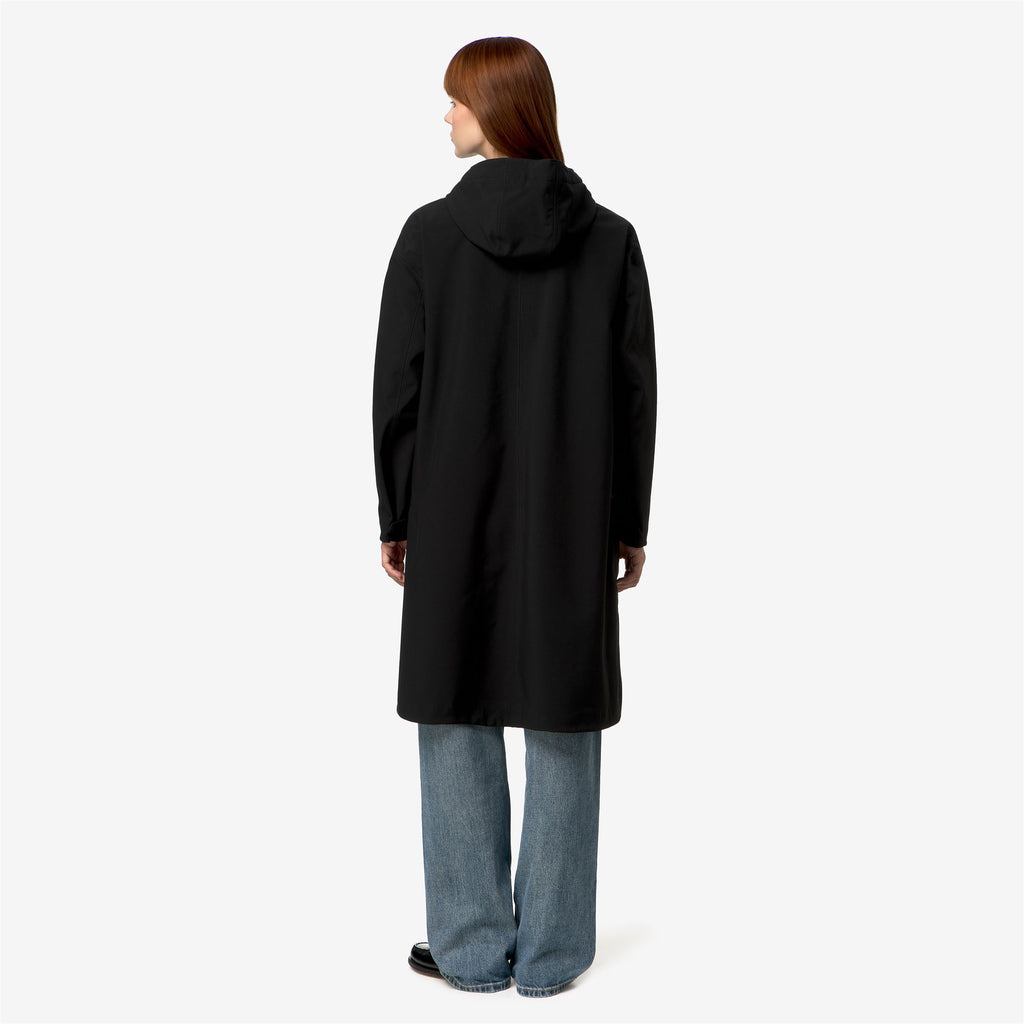Jackets_Woman_STEPHALE BONDED_3/4 Length_Black P-Blue D - Commercial 6